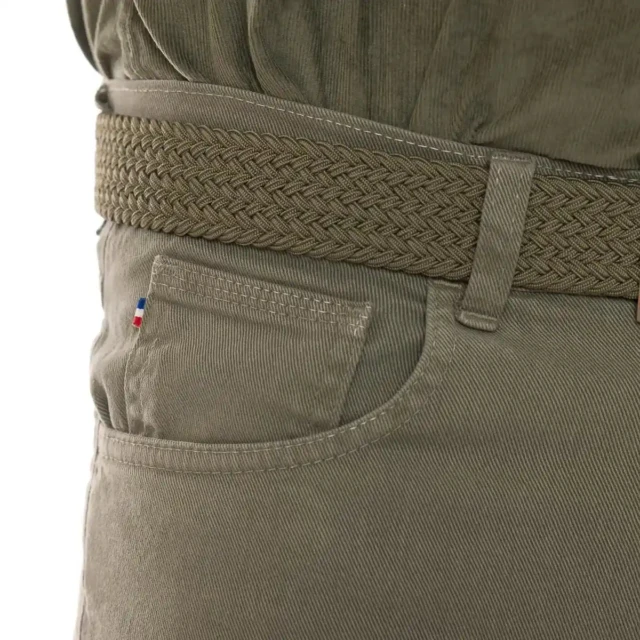 PALÂBA - Jean français Homme Kaki – 52