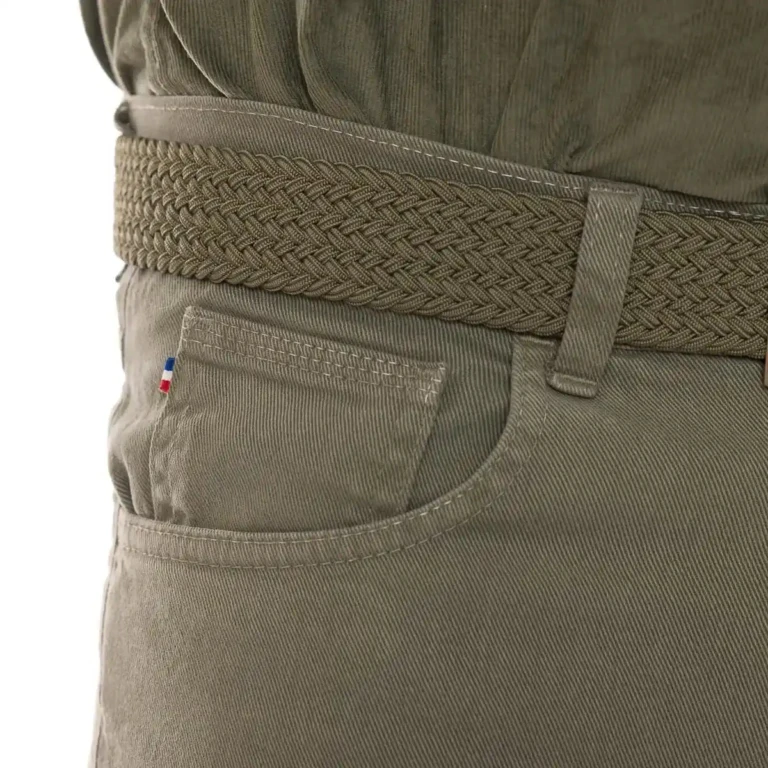 PALÂBA - Jean français Homme Kaki – 52