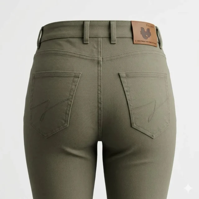 PALÂBA - Jean français Femme Kaki – 52