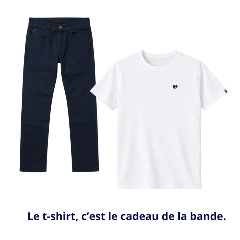 PALÂBA - Jean brut homme | Coupe droite – 52
