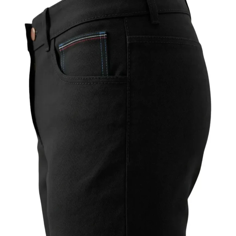 PALÂBA - Jean noir coupe droite | Homme – 46