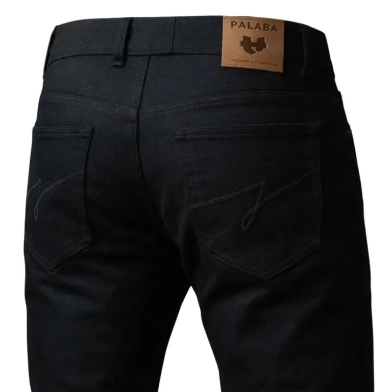 PALÂBA - Jean noir coupe droite | Homme – 46