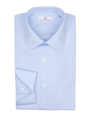 La Chemise Française - Chemise Virtuose Bleu Ciel