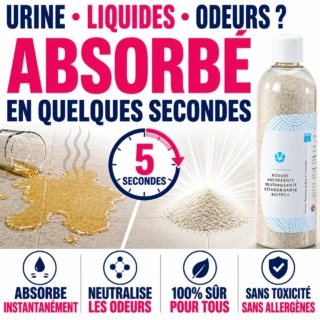 VHYG - Poudre Absorbante Désodorisante Biotechnologique