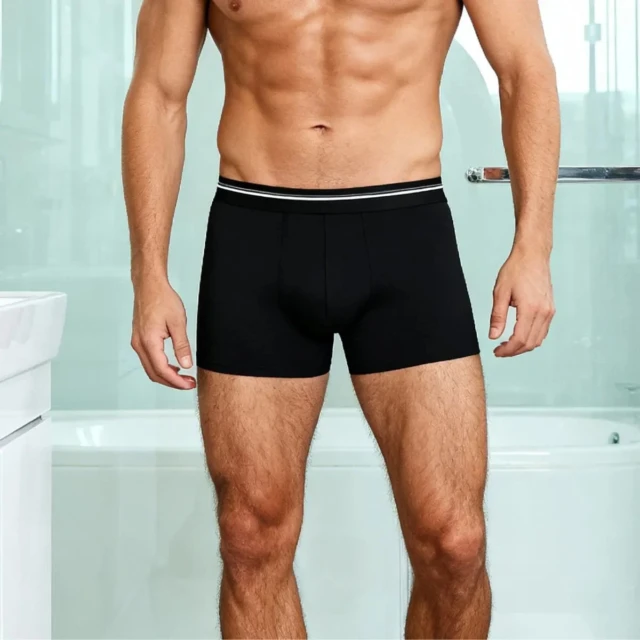 PALÂBA - Lot 3 boxers coton noir – XL