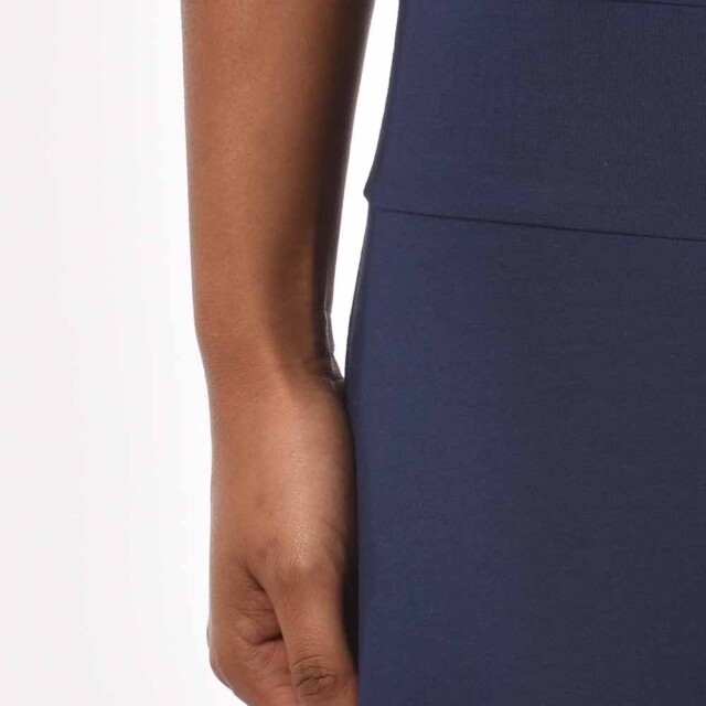 Thelma Rose - Robe longue col V Lyane – 44 / Bleu marine