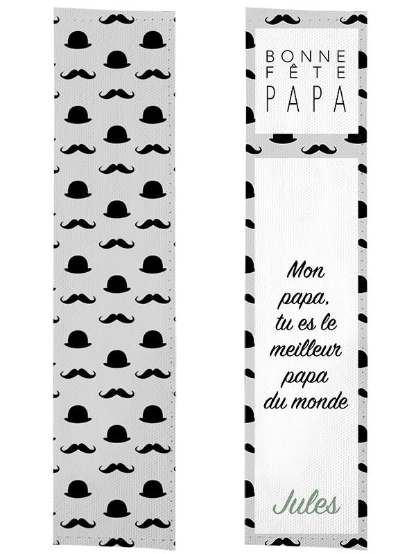 L’Atelier BABY’SPHERE - Marque page personnalisé spécial fête des pères