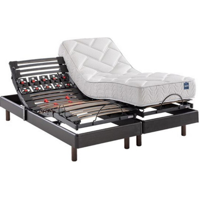 BULTEX matelas et sommiers - Matelas relaxation BULTEX Oxygène Rotation confort moelleux H.22cm - 8 tailles
