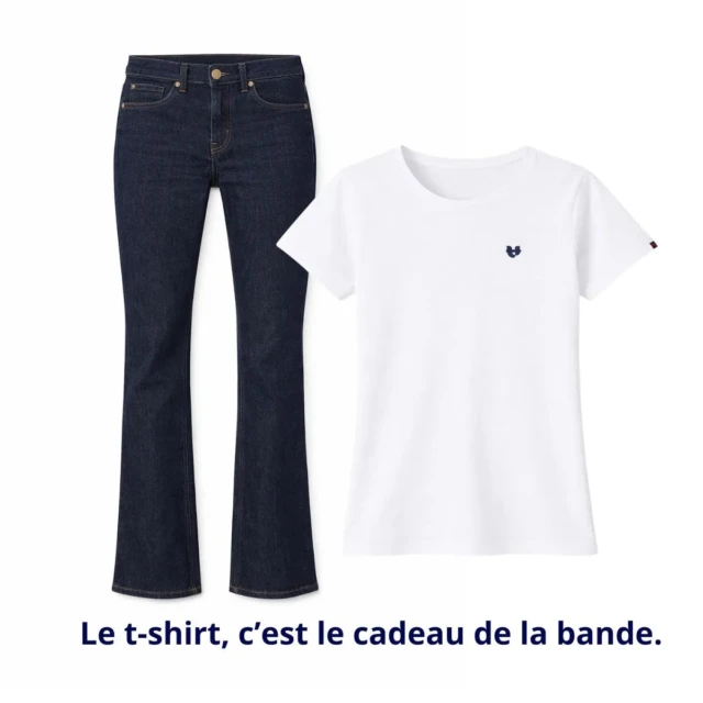 PALÂBA - Jean français Femme Bootcut – 48