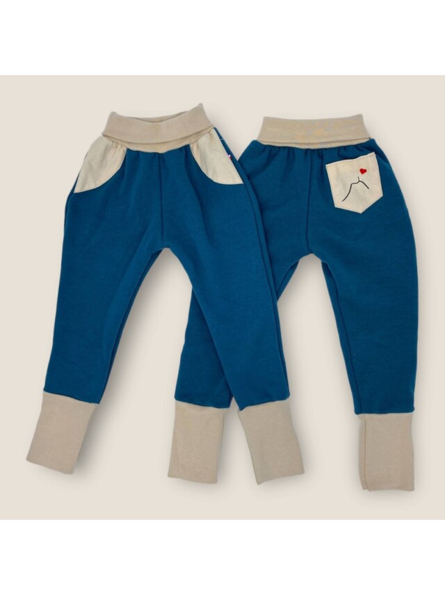 Pantalon évolutif Auvergne par la marque Les Mômes des Dômes Les Mômes des Dômes - Pantalon évolutif Auvergne