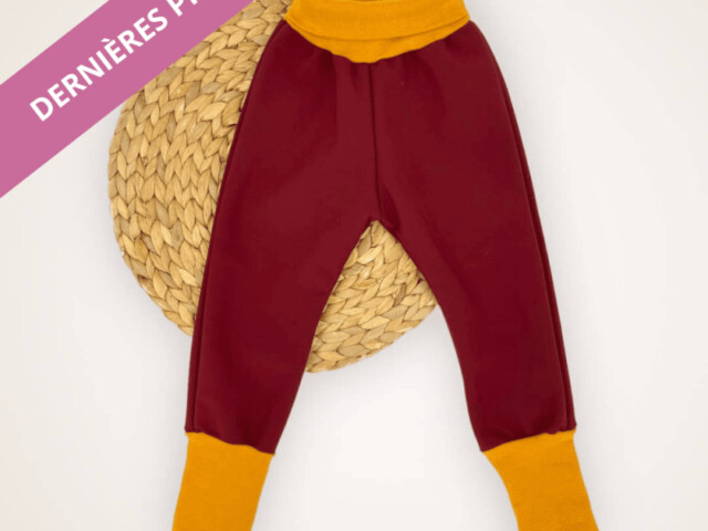 Les Mômes des Dômes - Pantalon outdoor Bordeaux
