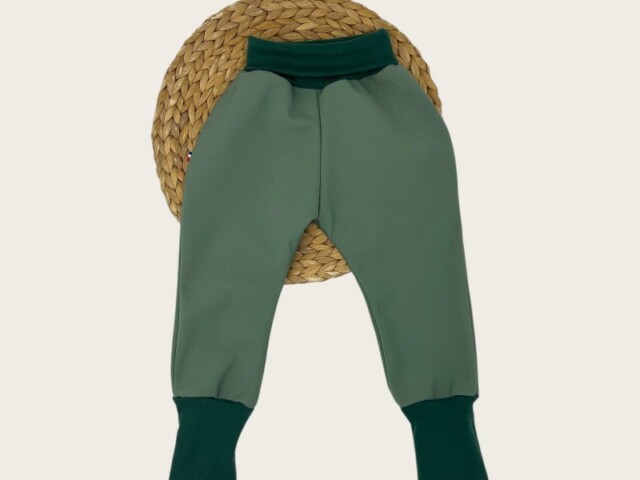Les Mômes des Dômes - Pantalon outdoor Menthe