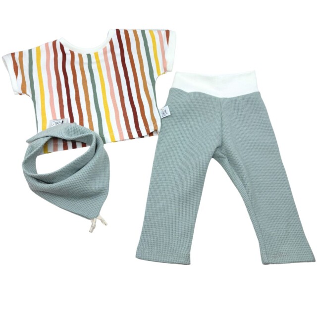 Petit Pote - Pantalon Nid d'abeille – 3-4 ans / Beige