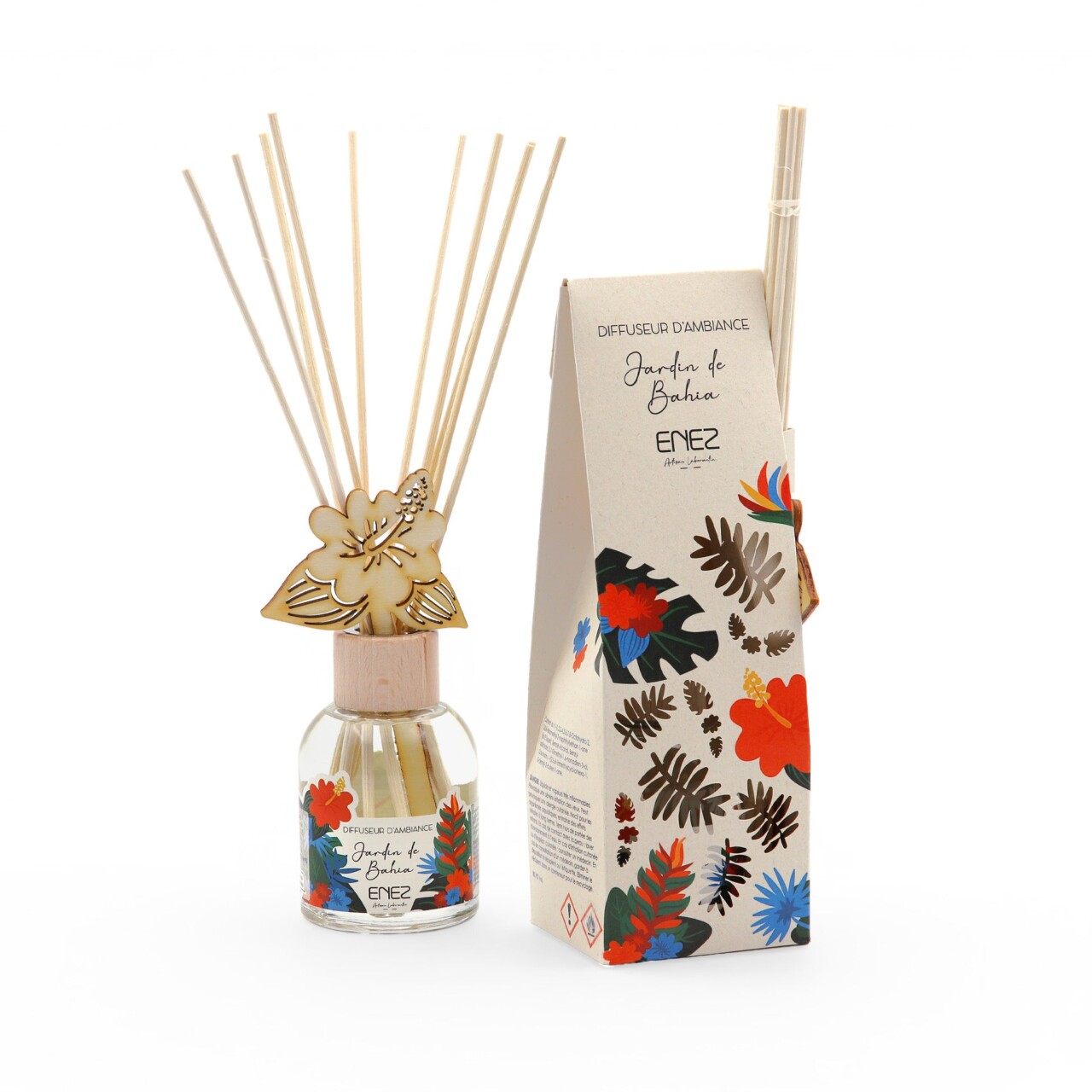 parfum ambiance jardindebahia Enez - Diffuseur - Collection « Jardin de Bahia » – 100 ml