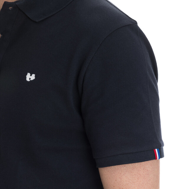 PALÂBA - Polo Bleu marine Made in France – XS