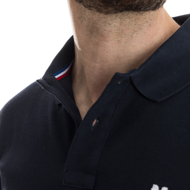 PALÂBA - Polo Bleu marine Made in France – XS
