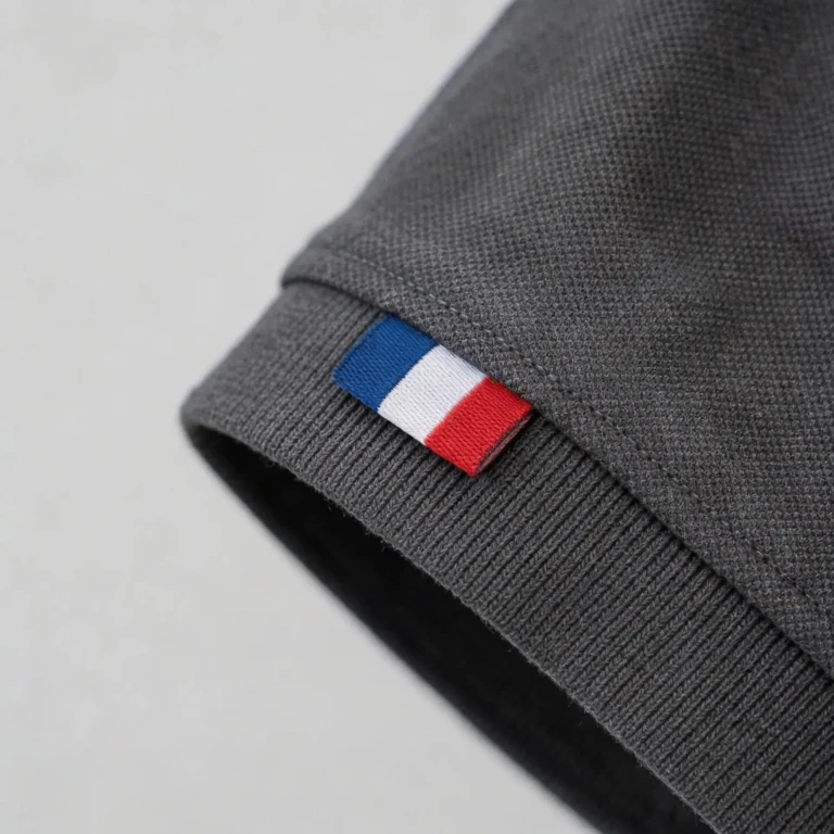 PALÂBA - Polo gris anthracite homme | PALÂBA – XL