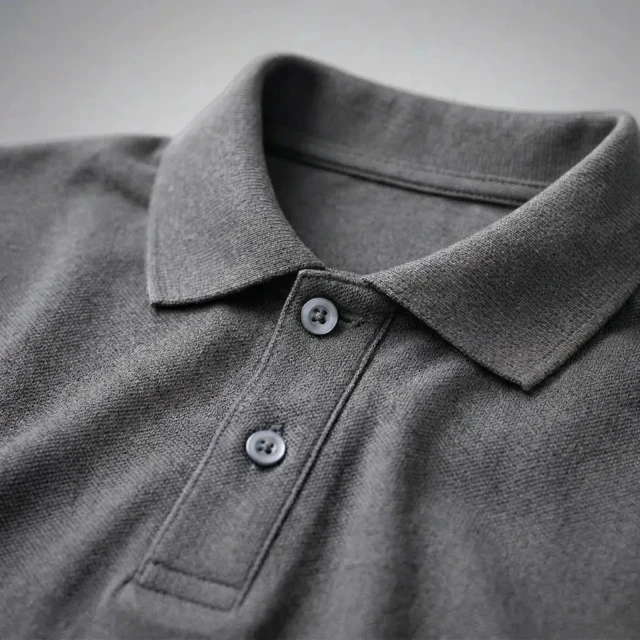 PALÂBA - Polo gris anthracite homme | PALÂBA – XL