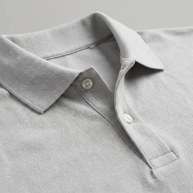 PALÂBA - Polo gris clair homme | PALÂBA – XL