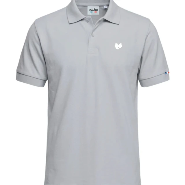 PALÂBA - Polo gris clair homme | PALÂBA – XL