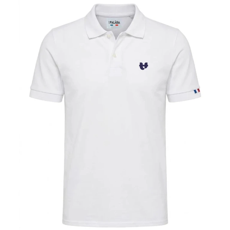 PALÂBA - Polo blanc homme | PALÂBA – XL