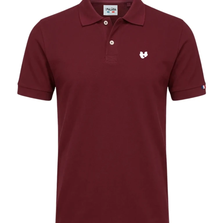PALÂBA - Polo bordeaux homme | PALÂBA – XL