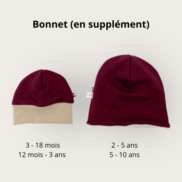 Les Mômes des Dômes - PON Poncho spécial voiture approuvé par Sécurange - Berry