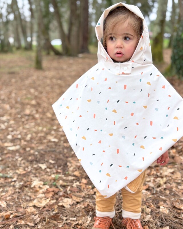 Petit Pote - Poncho de pluie – Taille unique / Vert kaki