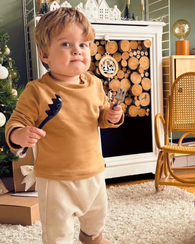 Petit Pote - Sweat coton uni – 4 ans / Jaune Moutarde