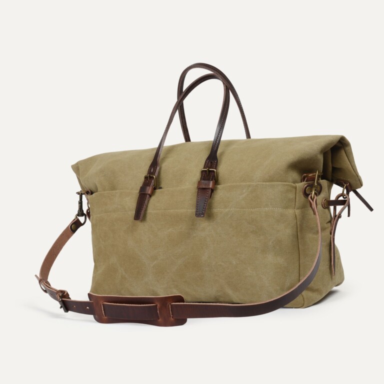 Bleu De Chauffe - Sac de voyage Cabine - Kaki US stonewashed