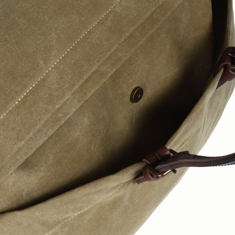 Bleu De Chauffe - Sac de voyage Cabine - Kaki US stonewashed