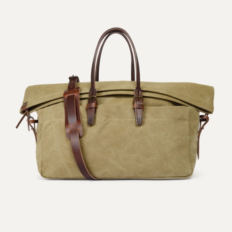 Bleu De Chauffe - Sac de voyage Cabine - Kaki US stonewashed