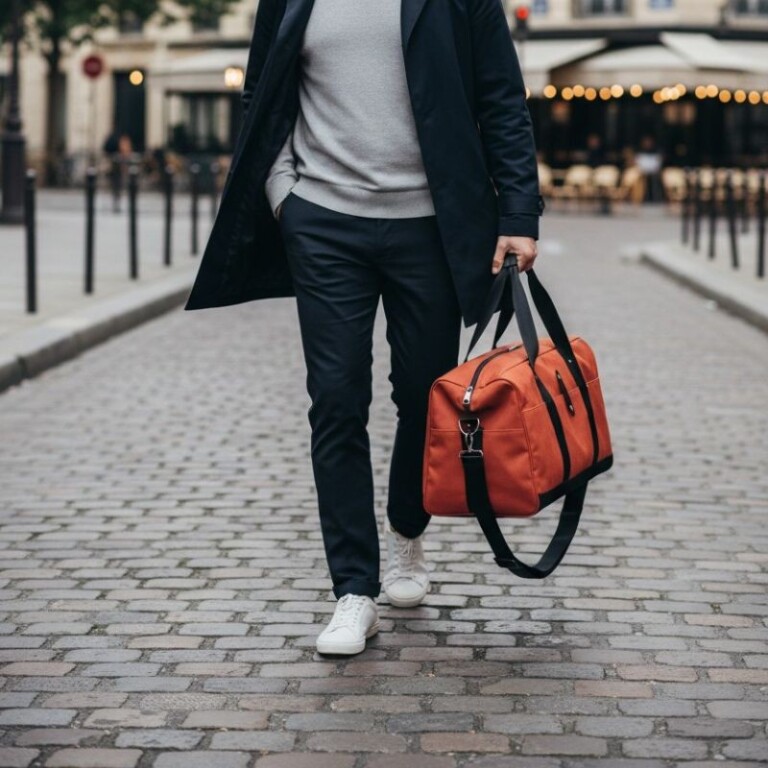 Saint-Lazare - Sac de voyage rouille