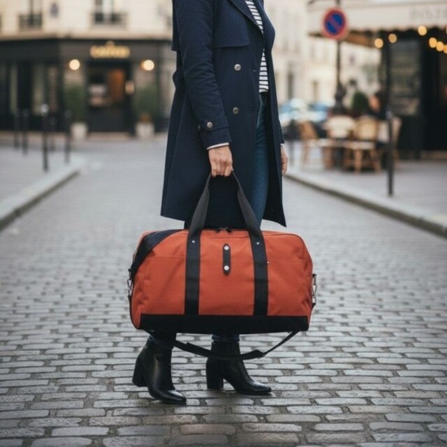 Saint-Lazare - Sac de voyage rouille