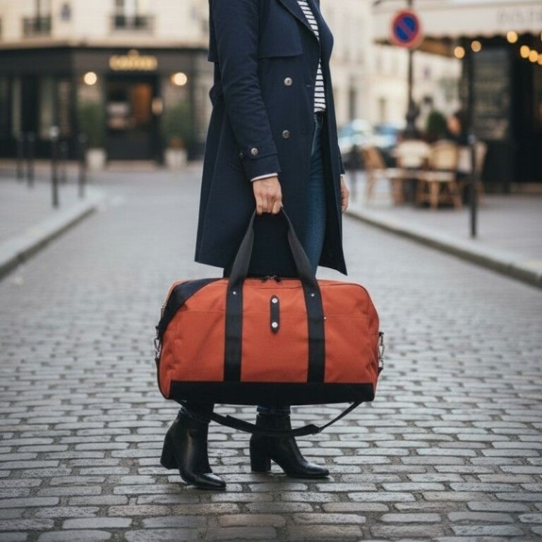 Saint-Lazare - Sac de voyage rouille