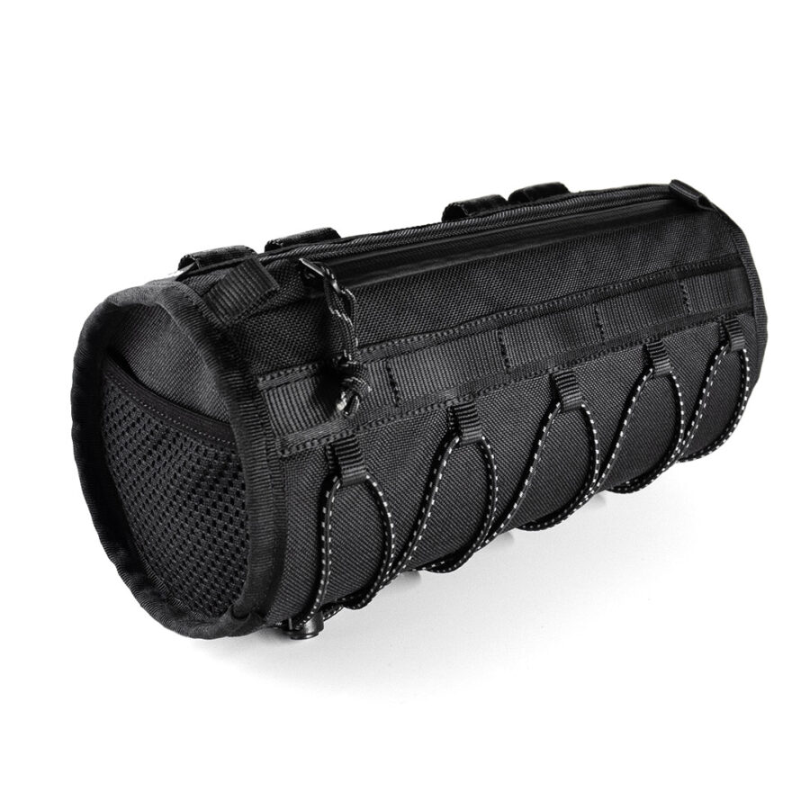 sacoche guidon velo route gravel bikepacking ratio rollmop noire face 20 900x900 1 Ratio - Sacoche de guidon Rollmop Noire