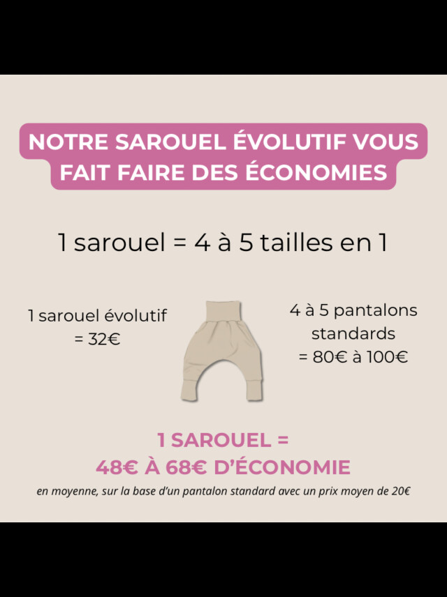 Les Mômes des Dômes - Sarouel évolutif Ernest