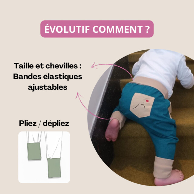 Les Mômes des Dômes - Sarouel évolutif Valentine