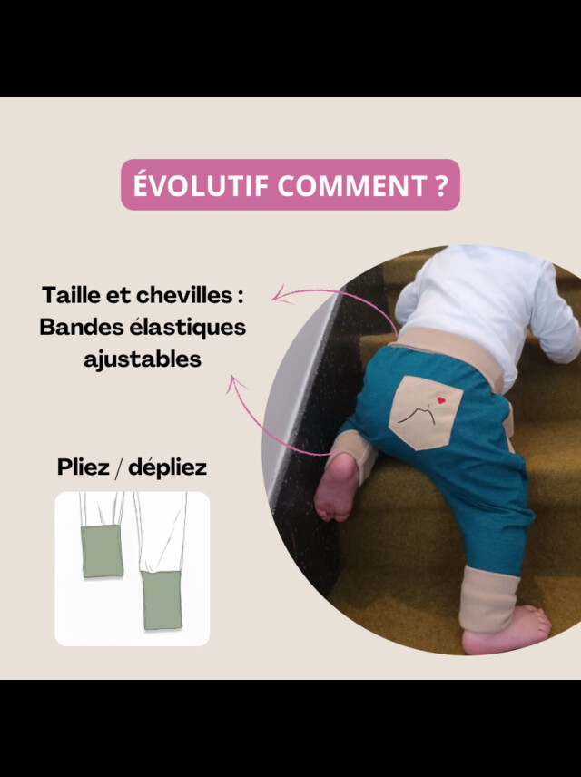 Les Mômes des Dômes - Sarouel évolutif Liska