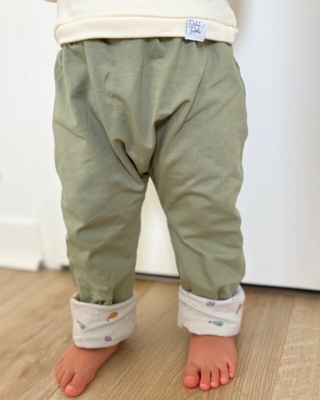 Petit Pote - Sarouel Fruits x Kaki – 2-3 ans / Fruit