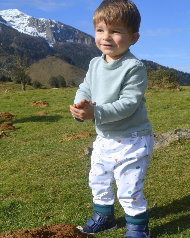 Petit Pote - Sarouel Minipom x Salicorne – 3-4 ans / MiniPom