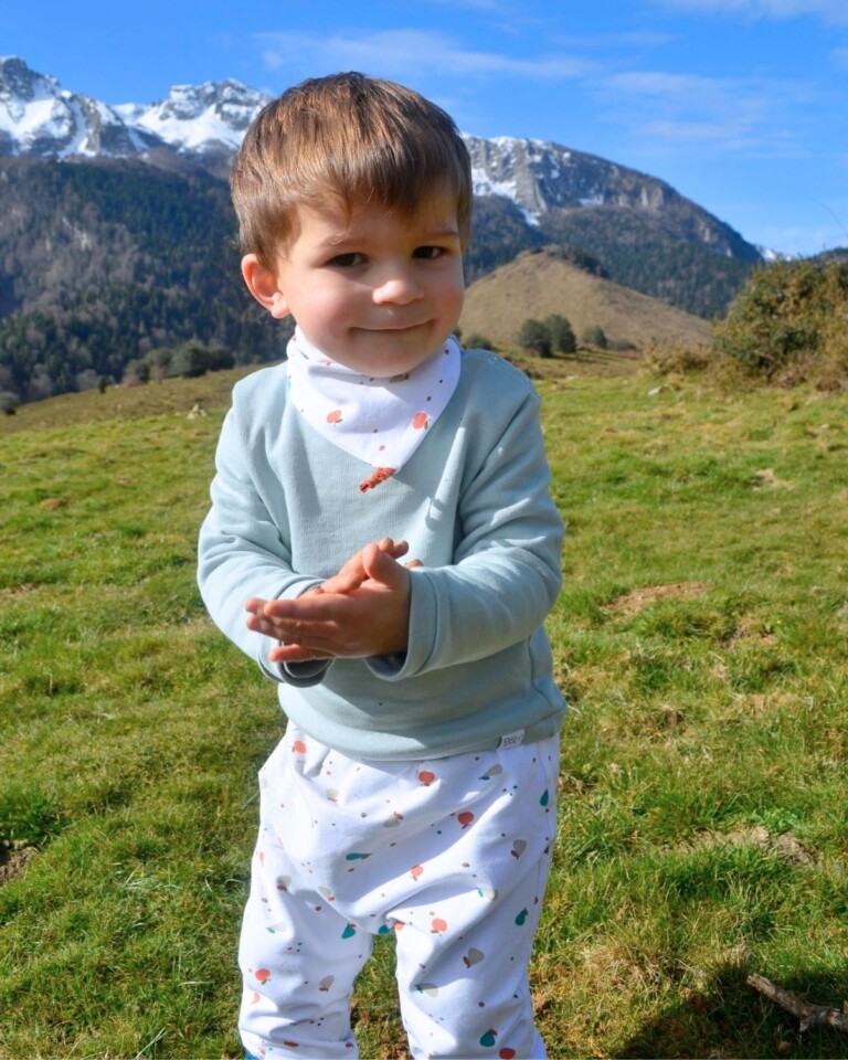 Petit Pote - Sarouel Minipom x Salicorne – 3-4 ans / MiniPom