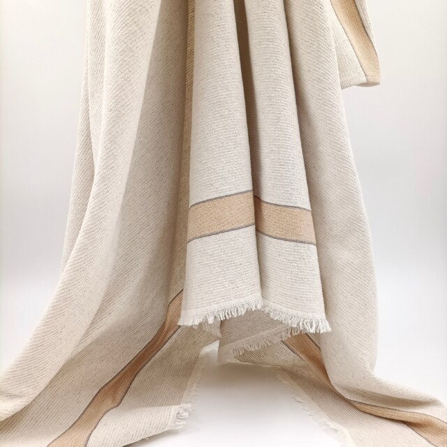Aux Bains Français - Serviette de Bain Coton-lin – Vert