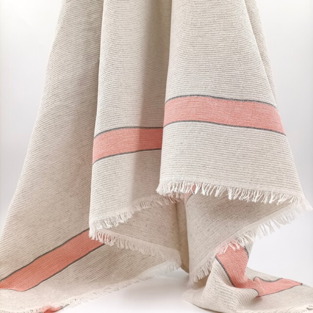 Aux Bains Français - Serviette de Bain Coton-lin – Vert