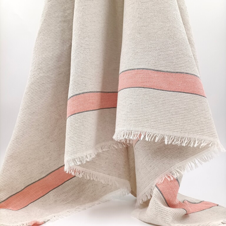 Aux Bains Français - Serviette de Bain Coton-lin – Vert