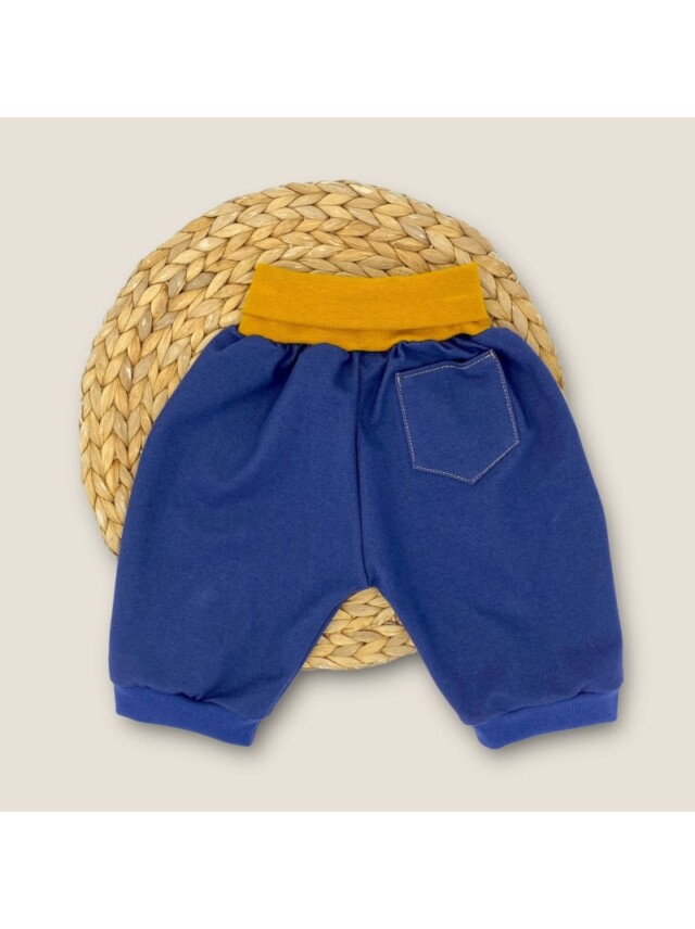 Les Mômes des Dômes - Short ou bermuda évolutif enfant Denim foncé