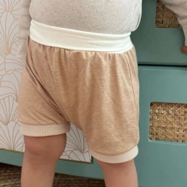 Petit Pote - Bloomer Jersey de coton biologique – 12-18 mois / Beige