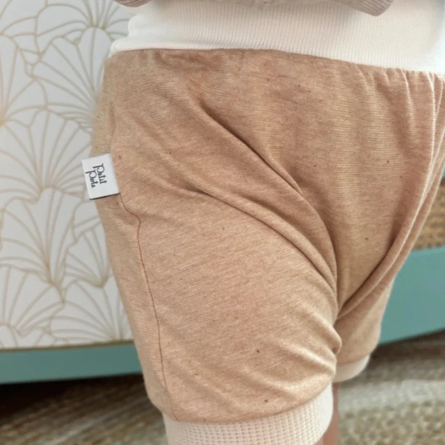 Petit Pote - Bloomer Jersey de coton biologique – 12-18 mois / Beige