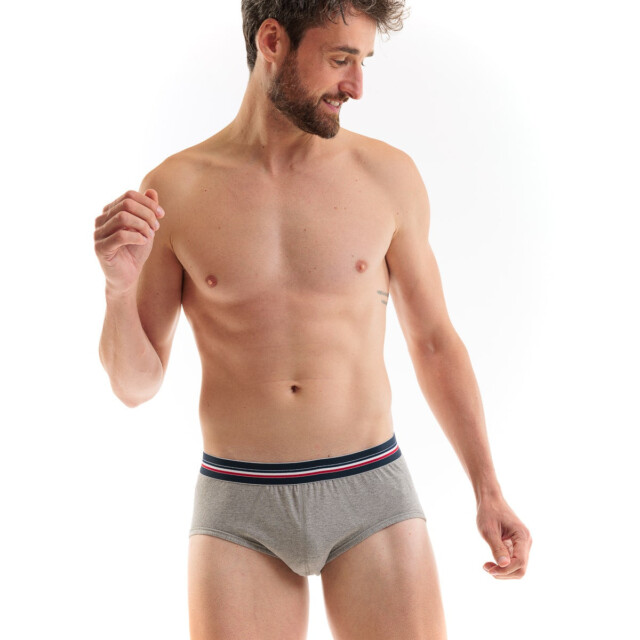 PALÂBA - Slips gris - Lot de 3 – XL / XL / XL