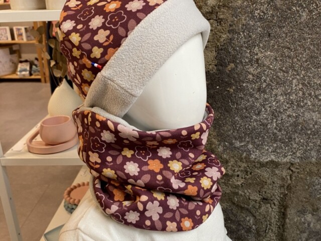 snood et beanie anne Les Mômes des Dômes - Snood et Beanie Anne